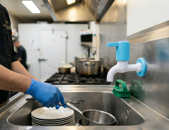 wall-mounted plastic water tap wall-mounted plastic water tap
