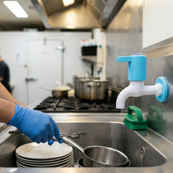 wall-mounted plastic water tap wall-mounted plastic water tap